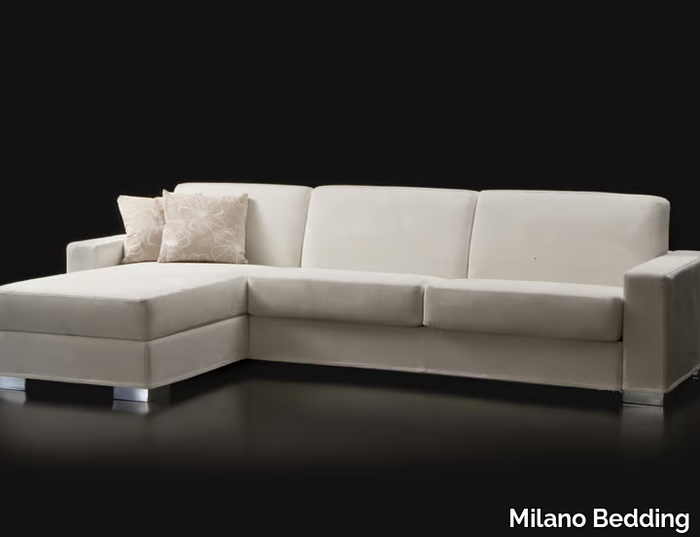 DUKE - Sofa bed with chaise longue _ Milano Bedding