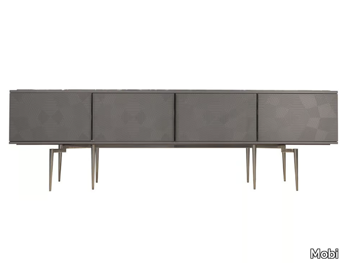 NIKEA - Wooden TV cabinet with doors _ Mobi