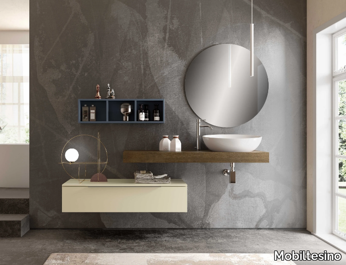 UR01 - Single washbasin countertop _ Mobiltesino