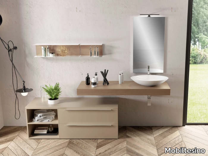 UR11 - Single washbasin countertop _ Mobiltesino