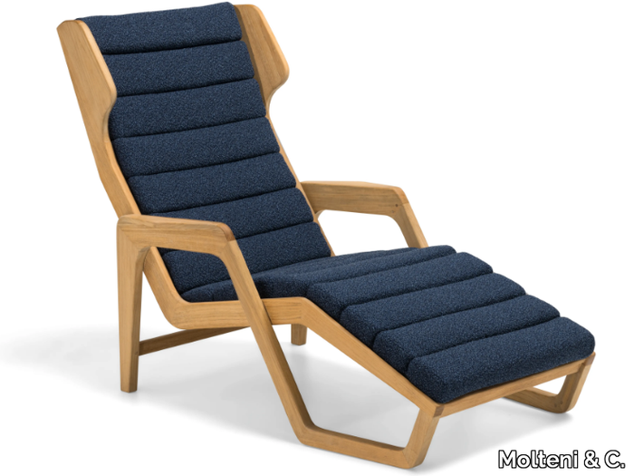 D.150.5 - Sun lounger with armrests _ Molteni & C.