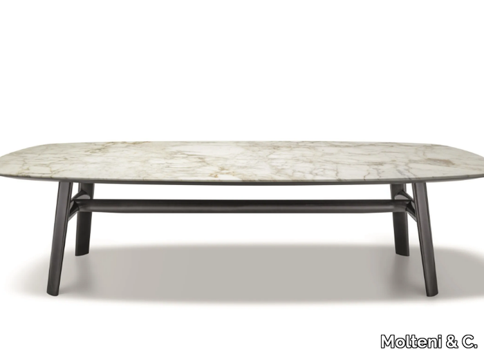 OLD FORD - Rectangular marble table _ Molteni & C.