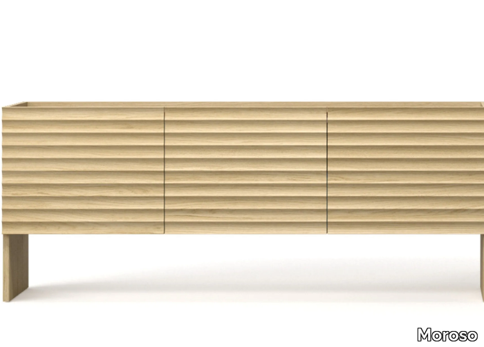 ROWS - Sideboard with doors _ Moroso