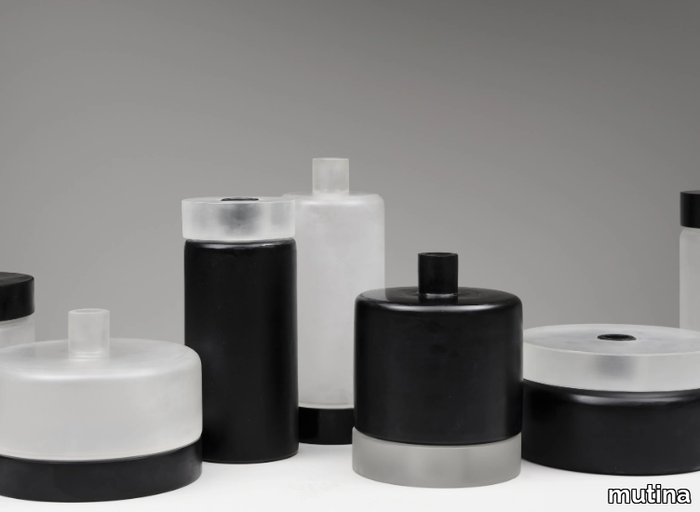 THE CYLINDER GLASS - Glass vase _ Mutina