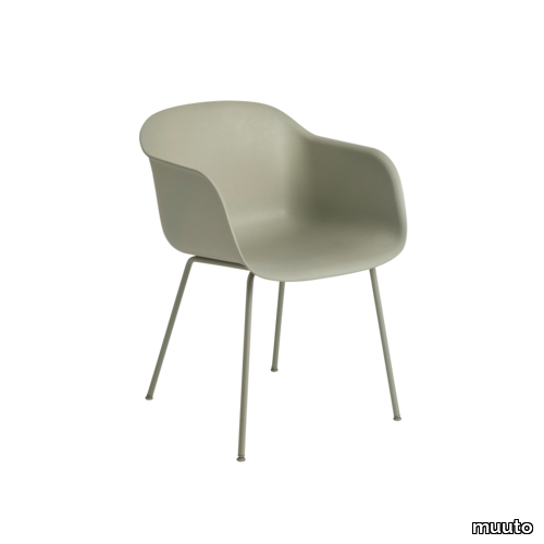 Fiber Armchair Tube Base