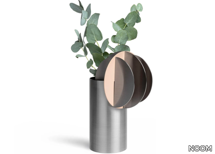 DELAUNAY VASE CS11 - Stainless steel vase _ NOOM