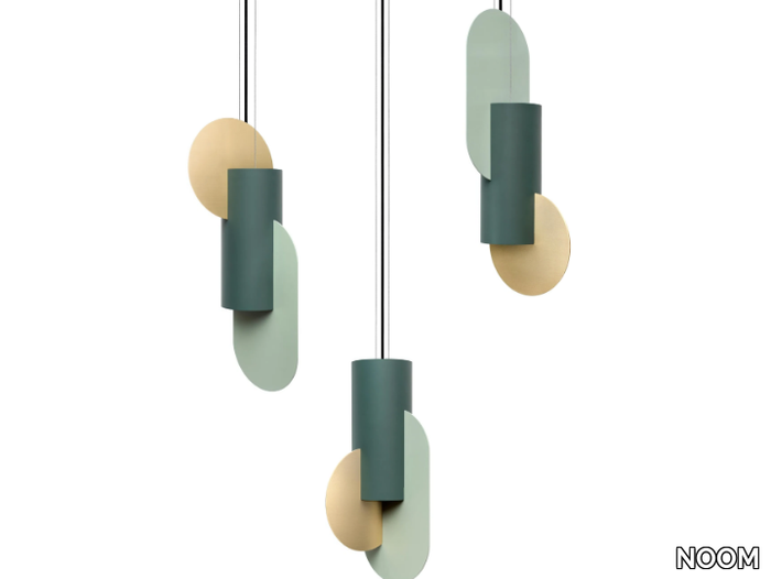 SUPREMATIC CS5 THREE LAMP SET - LED metal pendant lamp _ NOOM