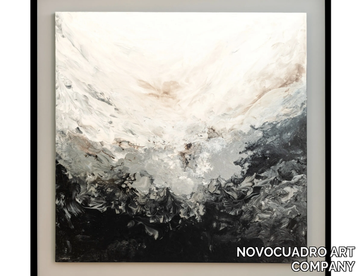 ESTROMBOLI ON SURFACE - Wooden Painting _ NOVOCUADRO ART COMPANY