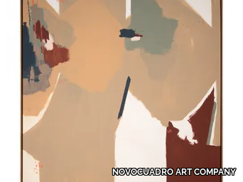 BIG SHAPES II - Canvas Painting _ NOVOCUADRO ART COMPANY