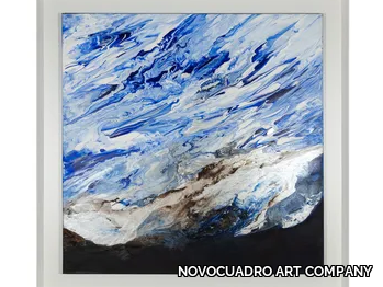 Geoda on Surface - Wooden Painting _ NOVOCUADRO ART COMPANY