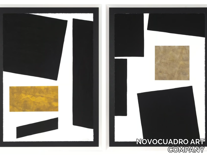 VERSA I & II - Paper Painting _ NOVOCUADRO ART COMPANY