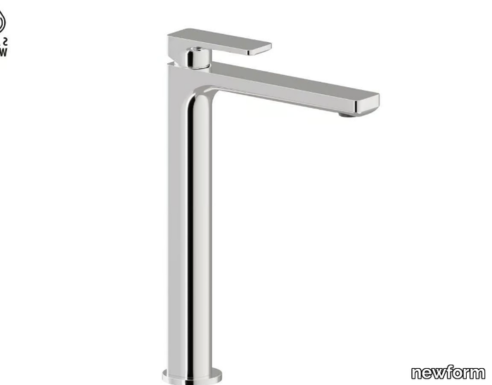 B-EASY 72615 - High single handle countertop washbasin mixer _ newform