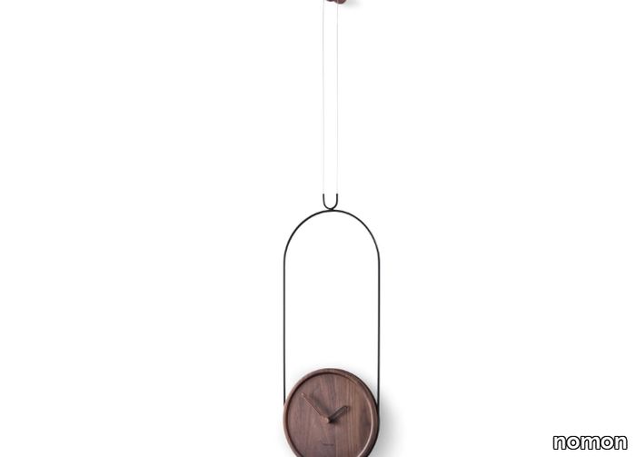 COLGANTE - Wall-mounted wooden clock _ nomon