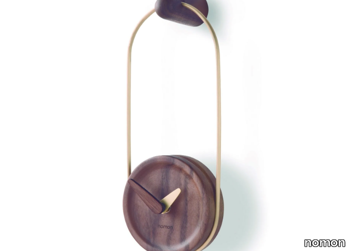 MICRO ESLABON - Wall-mounted wooden clock _ nomon