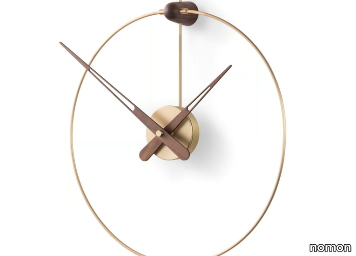 MICRO ANDA - Wall-mounted wood and metal clock _ nomon