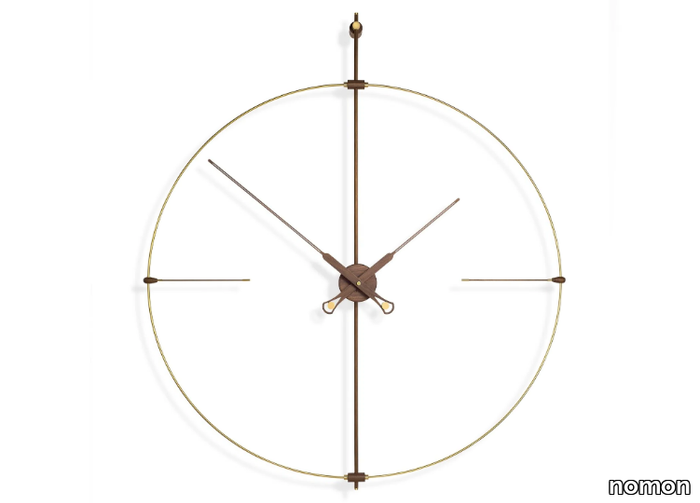 BILBAO PREMIUM - Wall-mounted wooden clock _ nomon