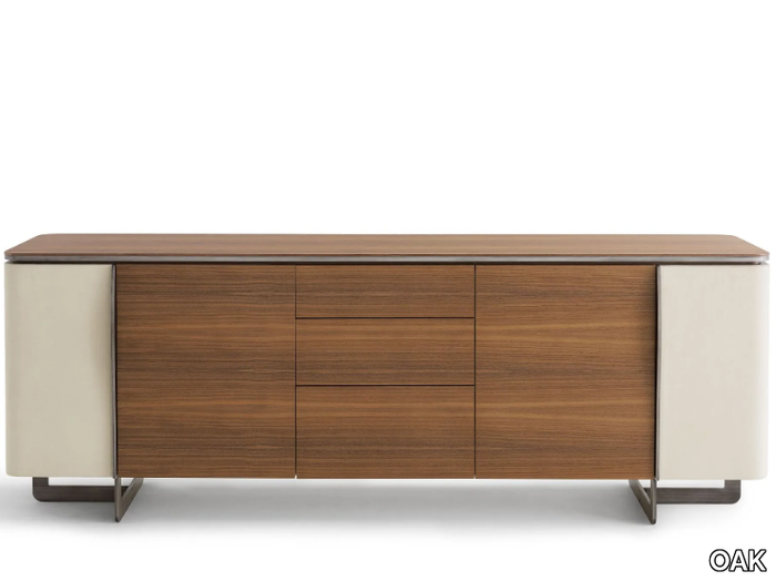 SOHO PM4002 - Double-sided wooden sideboard _ OAK