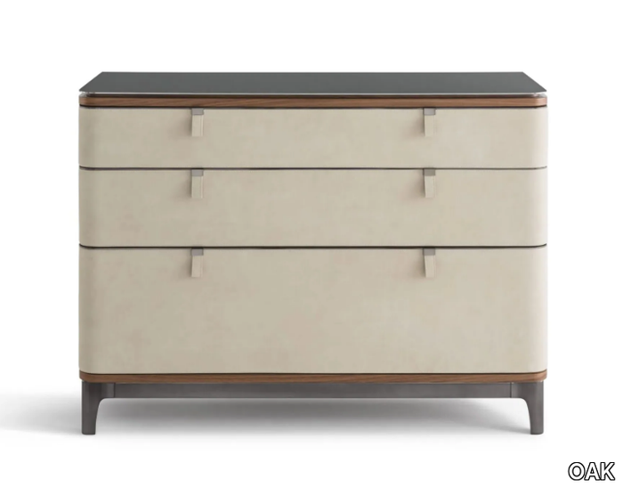 TRINITY PM4092 - Walnut chest of drawers _ OAK