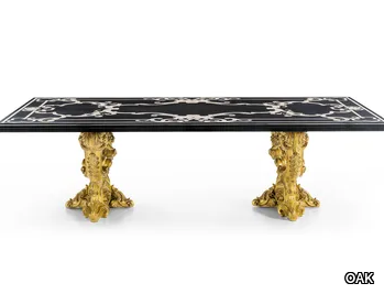 MG1313 - Classic style rectangular dining table _ OAK
