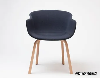 BAI - Fabric chair with armrests _ ONDARRETA