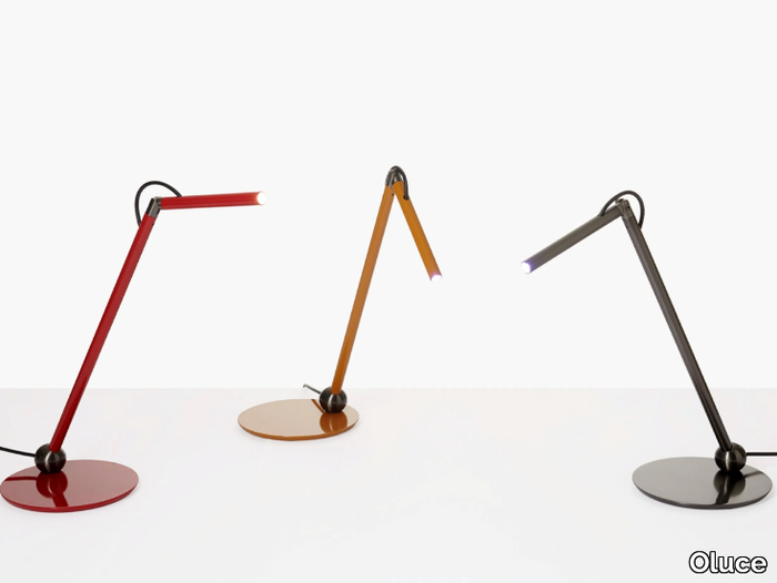 CALAMAIO - Adjustable metal desk lamp _ Oluce