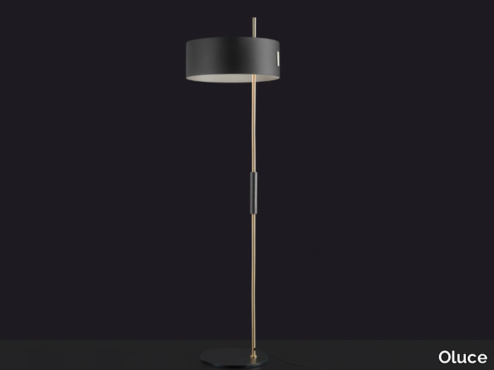 1953 - Metal floor lamp _ Oluce