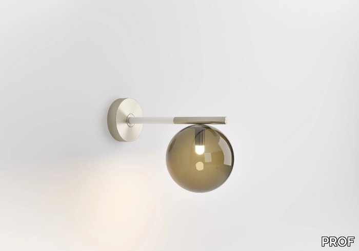 GRACE N° 2 - Blown glass wall lamp _ PROF