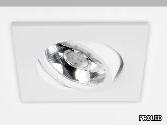 CABINET SPOT S - Recessed LED adjustable aluminium spotlight _ PROLED