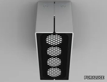 DOMINO 4 - LED aluminium ceiling light _ PURALUCE