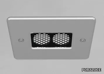DOMINO 2 - LED recessed aluminium ceiling lamp _ PURALUCE