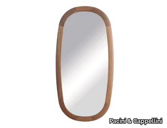 MIRAGE - Oval wall-mounted framed mirror _ Pacini & Cappellini