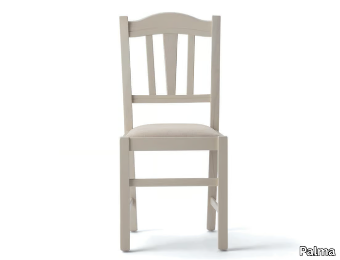 SILVANA 42H.i1 - Beech chair with integrated cushion _ Palma