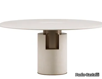 ALBA - Round stone table _ Paolo Castelli