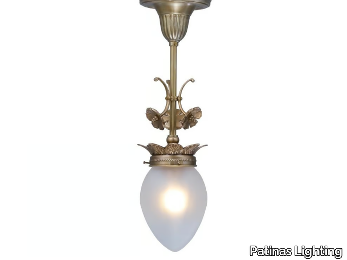 LYON - Brass pendant lamp _ Patinas Lighting