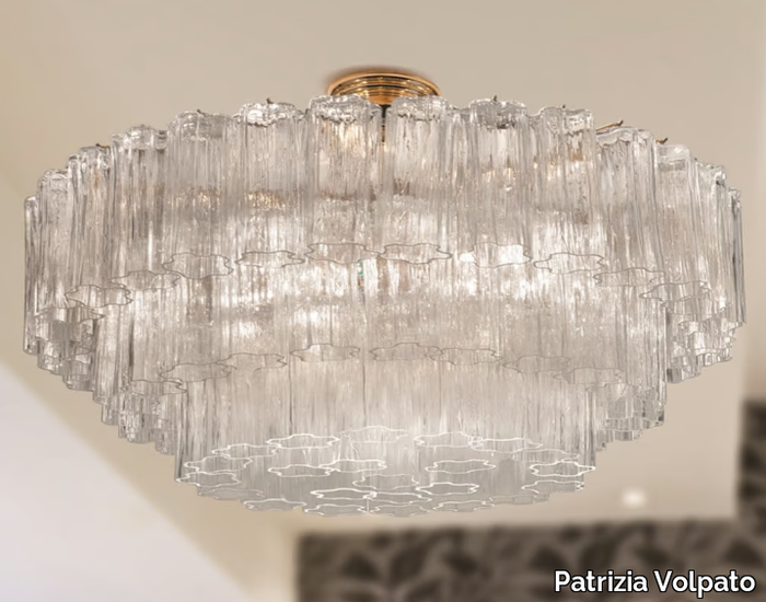 GLACE 4170 - Murano glass pendant lamp _ Patrizia Volpato