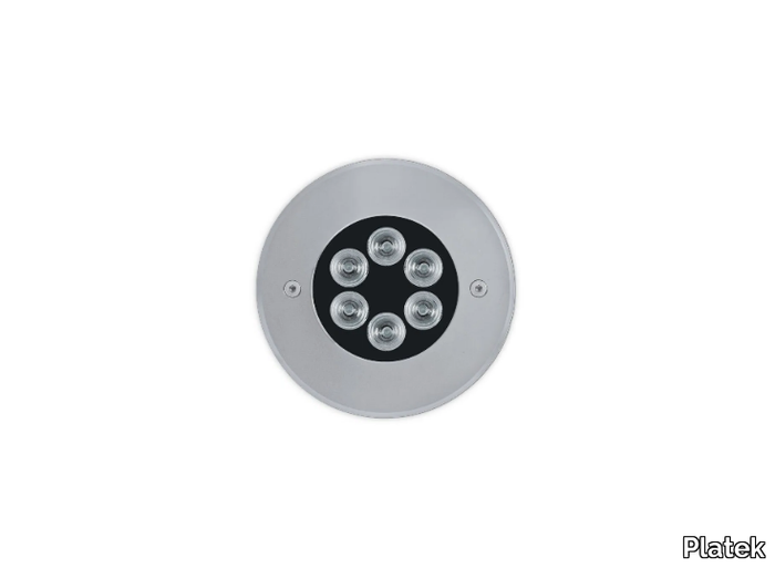 MINI INOX - LED walkover light steplight _ Platek