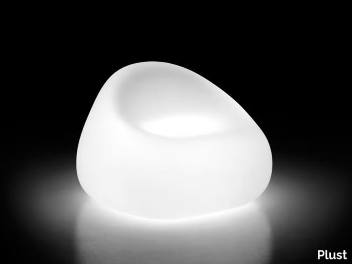 GUMBALL - Polyethylene armchair with light _ Plust