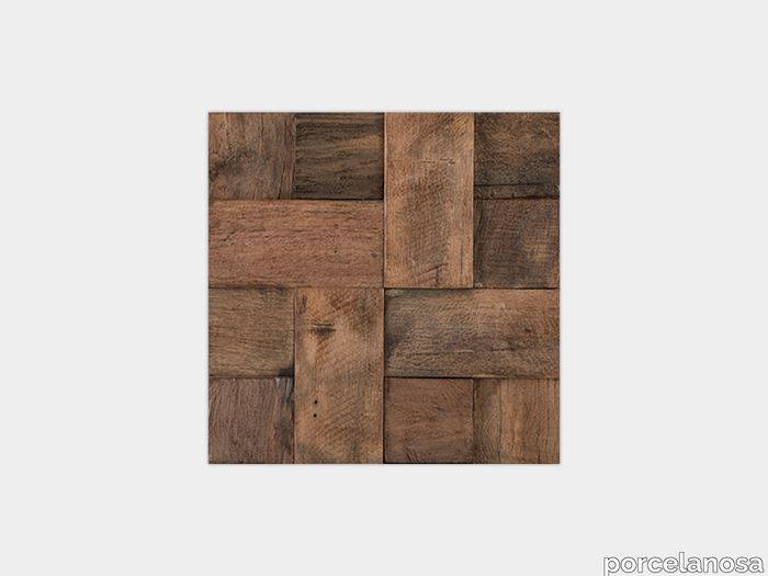 Wood Square Aged 3D 12"X12"