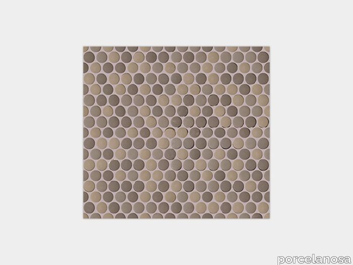 Glaze Dots Greys Matt 12"X11"
