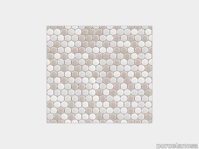 Glaze Dots Beiges Matt 12"X11"