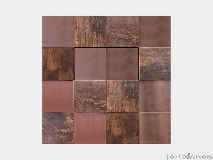 Metal Bronze 3D Cubes 12"X12"