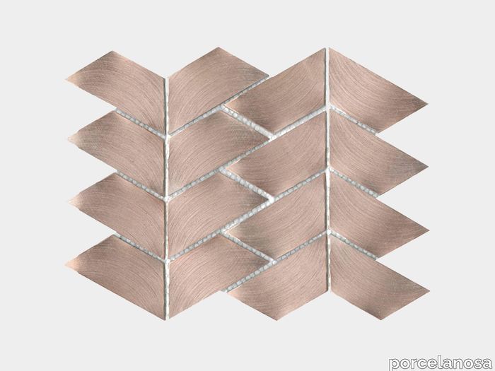 Gravity Aluminium Trace Rose Gold 9"X11"