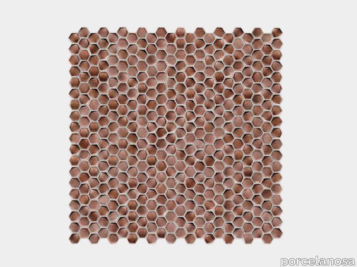 Gravity Aluminium Hexagon Copper 12"X12"