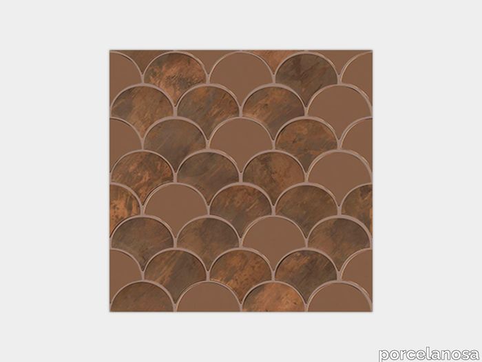 Drop Copper Brushed 12"X12"