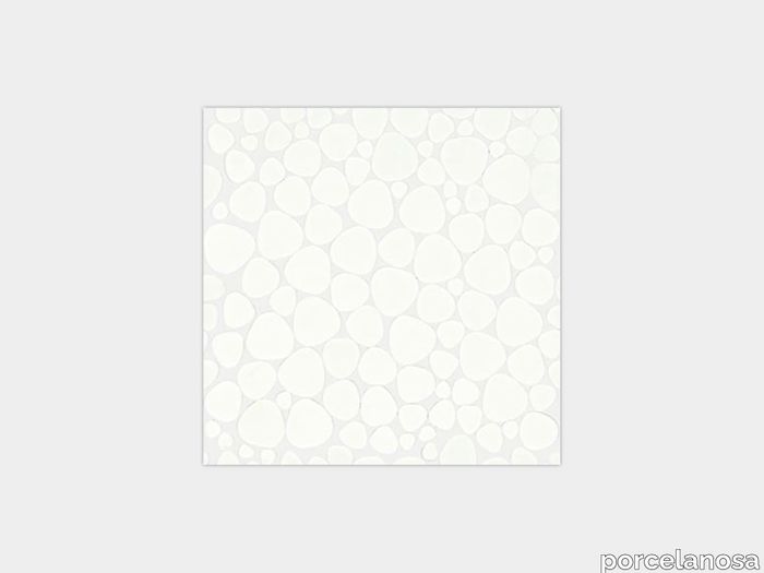 Glaze Pebbles White 12"X12"