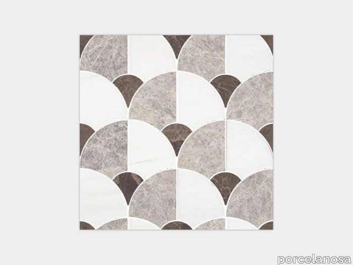 Figure Shell Dark 12"X12"