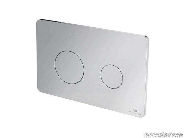 Fulsh Plate Smart Line Rondo Double Silver
