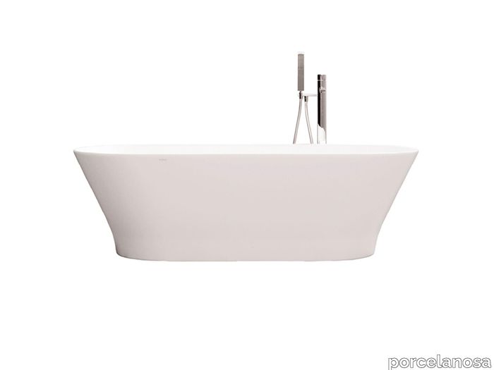 Bathtub Slim 66"X31"  Blanco Krion Cen