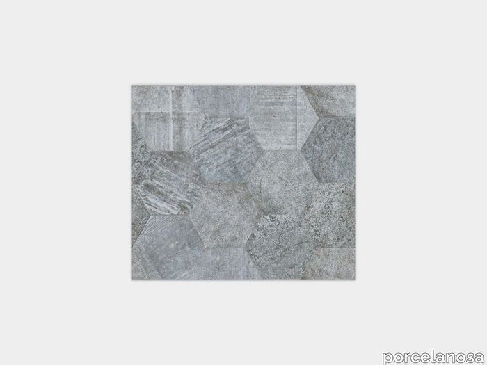 Amsterdam Hexagon Gray 7"X7"