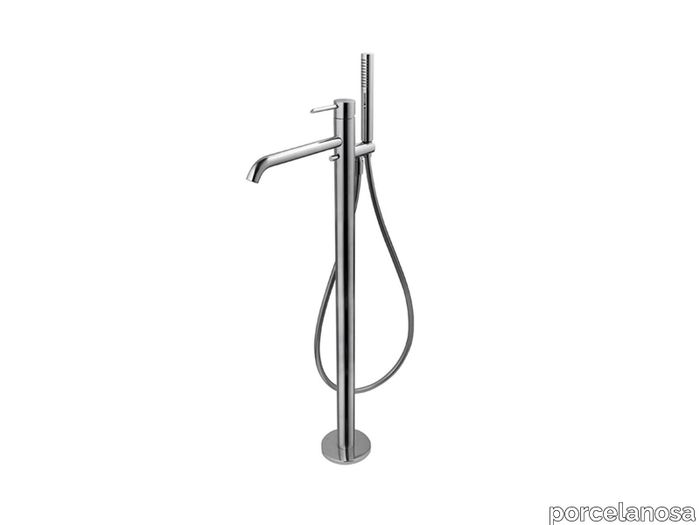 Basin Mixer Round Bath Silver Chrome